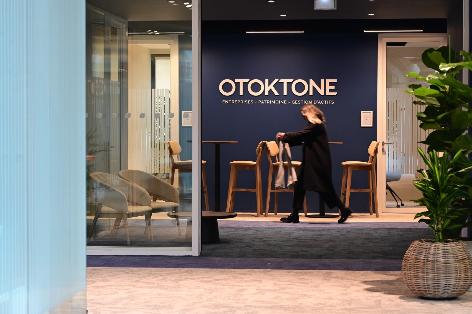 Aménagement des bureaux de Otoktone à Saint-Herblain